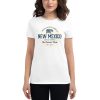 Retro State of New Mexico Women's T-Shirt by Treaja® | Vintage New Mexico State T-Shirt for Women