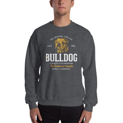 Vintage Inspired English Bulldog Sweatshirt - Treaja.com