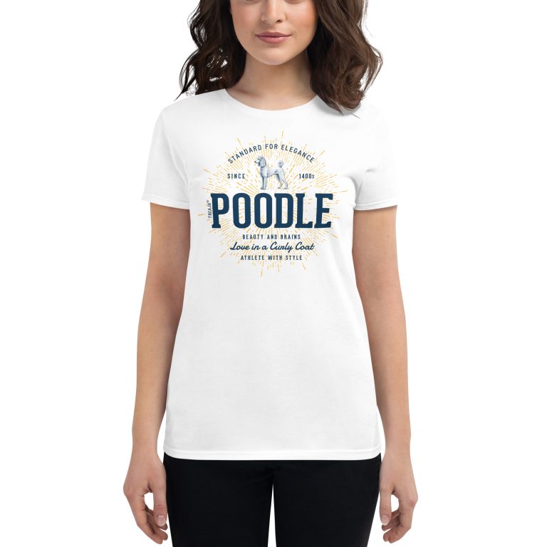 Poodle Vintage Radio T-Shirt