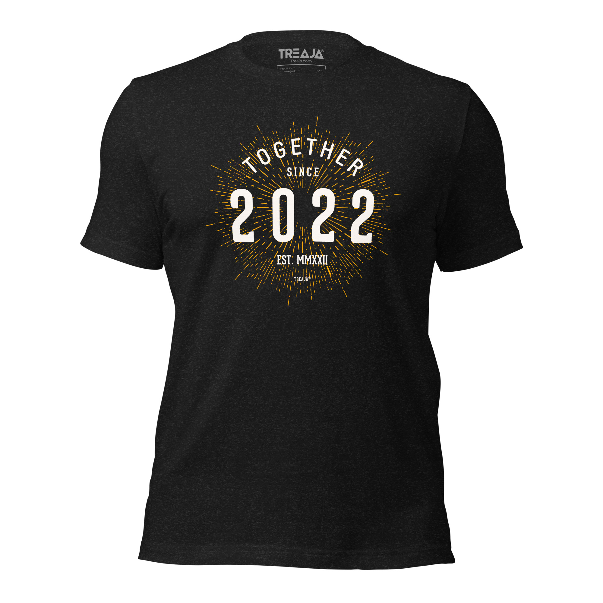 Together Since 2022 Anniversary T-Shirt - Treaja.com